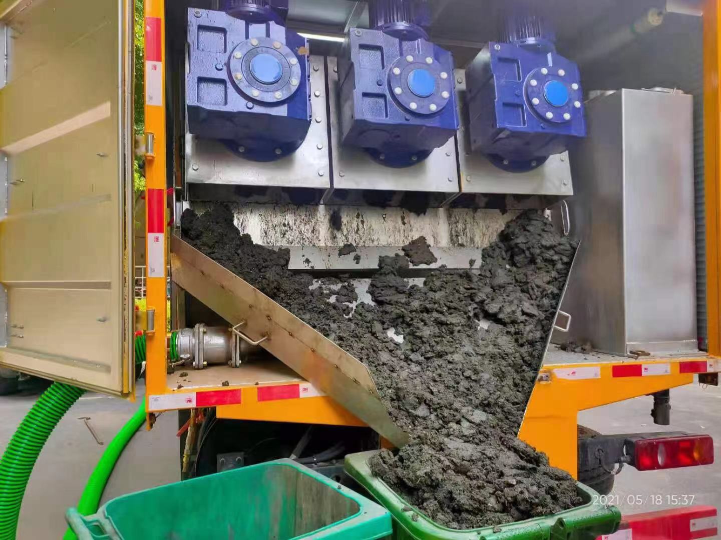 鸡东化粪池清掏城市维护站-泥浆净化干湿分离处理